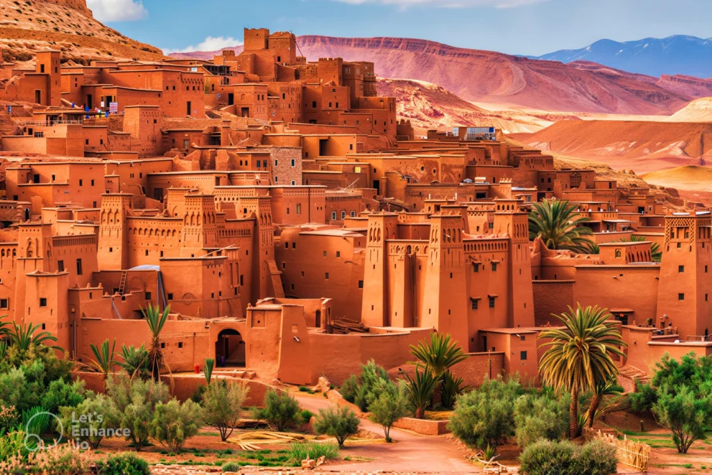 Ait Benhaddou historic ksar in Morocco