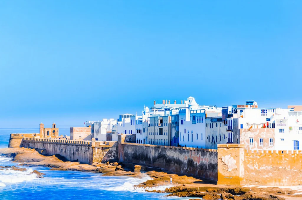 Essaouira harbor and historic medina Morocco